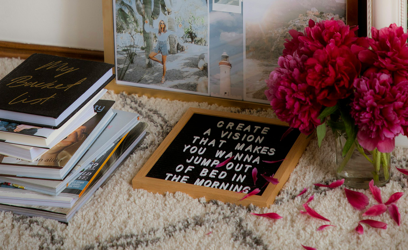 visionboard Francesca Campese interior coaching design